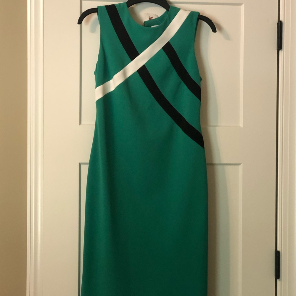 Calvin Klein green dress